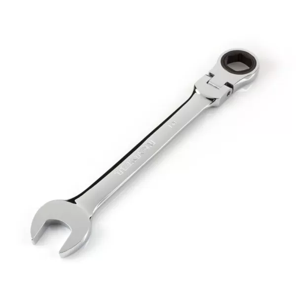 TEKTON 1 in. Flex-Head Ratcheting Combination Wrench