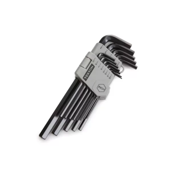 TEKTON 3/64-3/8 in. Long Arm Hex Key Wrench Set (13-Piece)