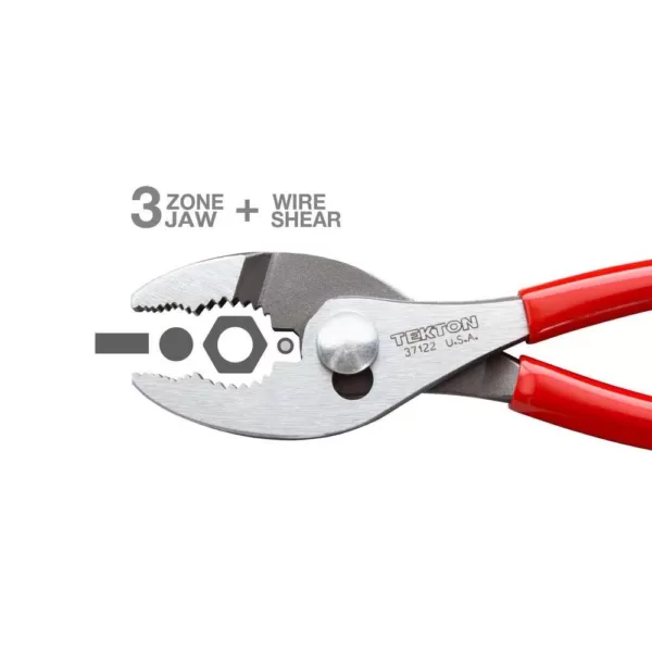 TEKTON Slip Joint, Long Nose, Groove Joint Pliers Set (3-Piece)