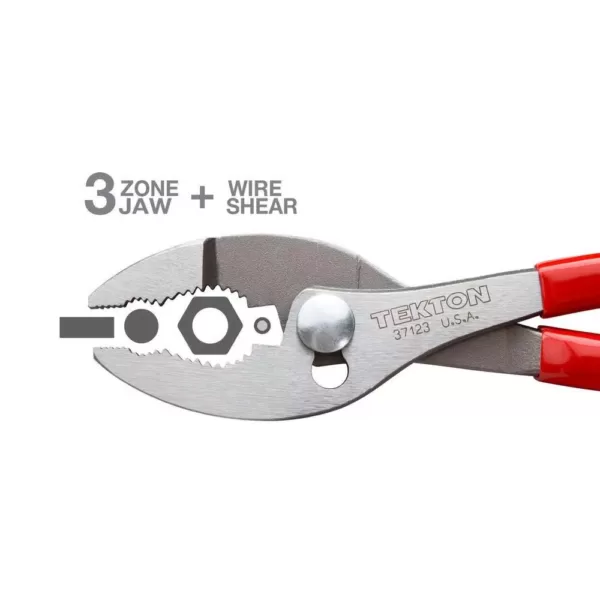 TEKTON Slip Joint, Diagonal, Lineman's, Long Nose Pliers Set (4-Piece)