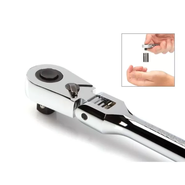 TEKTON 1/2 in. Drive x 10-1/2 in. Flex Quick-Release Ratchet