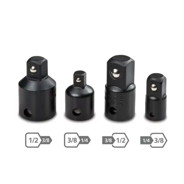 TEKTON Impact Adapter and Reducer Set (4-Piece)