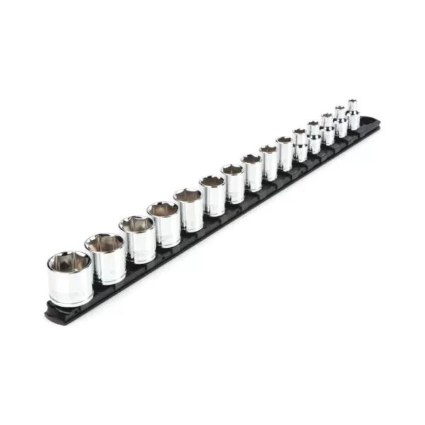 TEKTON 3/8 in. Drive 6-Point Socket Set (15-Piece)