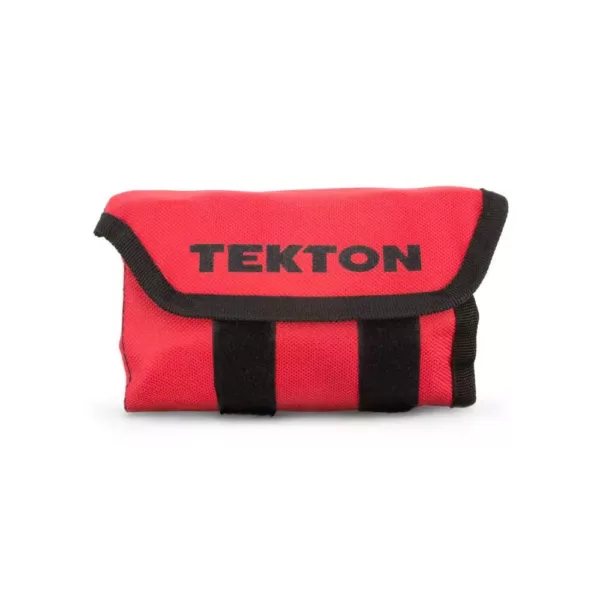 TEKTON 8 mm to 19 mm Stubby Combination Wrench Pouch (12-Tool)