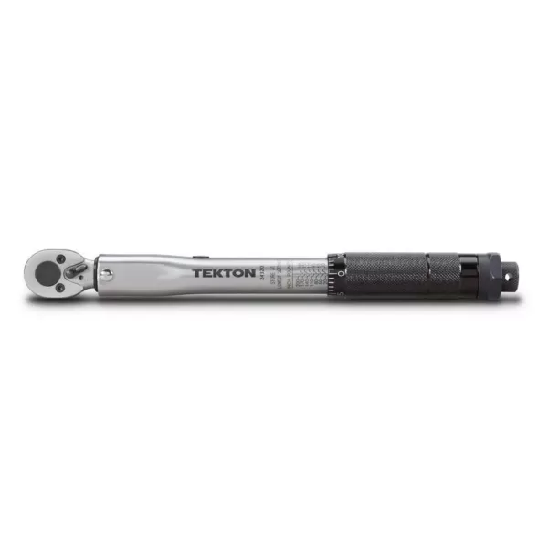 TEKTON 1/4 in. Drive Click Torque Wrench (20-200 in.- lb.)