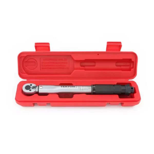 TEKTON 1/4 in. Drive Click Torque Wrench (20-200 in.- lb.)