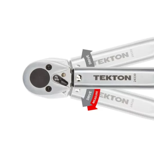 TEKTON 3/8 in. Drive Click Torque Wrench (10-80 ft.-lb.)