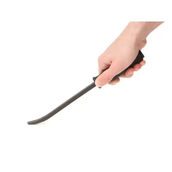 TEKTON 12 in. Angled Tip Handled Pry Bar with Striking Cap