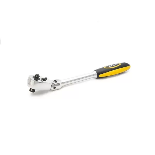 TITAN 1/4 in. x 3/8 in. Dual Flex Head Ratchet