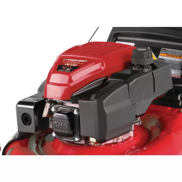 Troy-Bilt 21 in. 159 cc Gas Walk Behind Push Mower with Check Don't Change Oil and 3-in-1 Cutting TriAction Cutting System