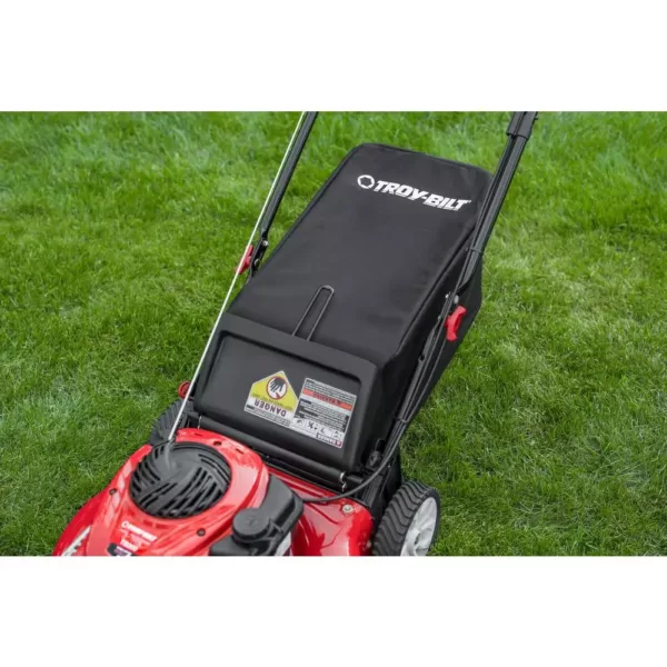 Troy-Bilt 21 in. 140 cc 550e Series Briggs & Stratton Gas Walk Behind Self Propelled Lawn Mower w/ 2-in-1 TriAction Cutting System