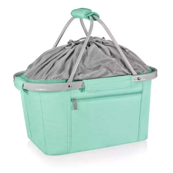 Picnic Time Metro Basket 9 Qt. Teal Tote Cooler