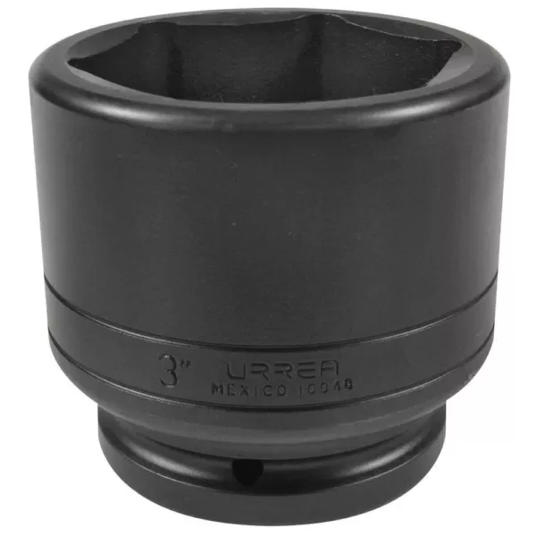 URREA 1 in. Drive 6 Point 2 in. Impact Socket