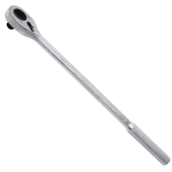 URREA 1/2 in. Drive Long Reversible Chrome Ratchet