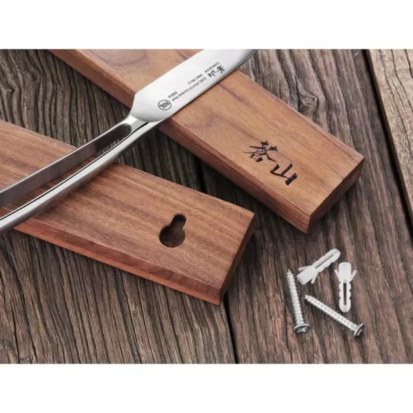 Cangshan Walnut Wood 12 in. Magnetic Knife Bar