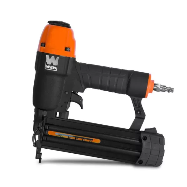 WEN 18-Gauge 3/8 in. to 2 in. Pneumatic Brad Nailer with 2000 Nails