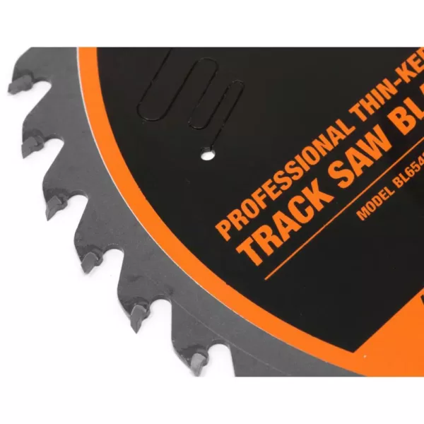 WEN 6.5 in. 42-Tooth Carbide-Tipped Thin-Kerf Professional ATAFR Track Saw Blade