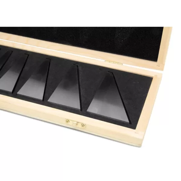 WEN 3 in. Steel Angle Gauge Block Set with Case (12-Piece)