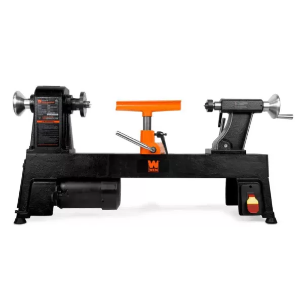 WEN 4.5 Amp 12 in. x 18 in. 5-Speed Benchtop Wood Lathe