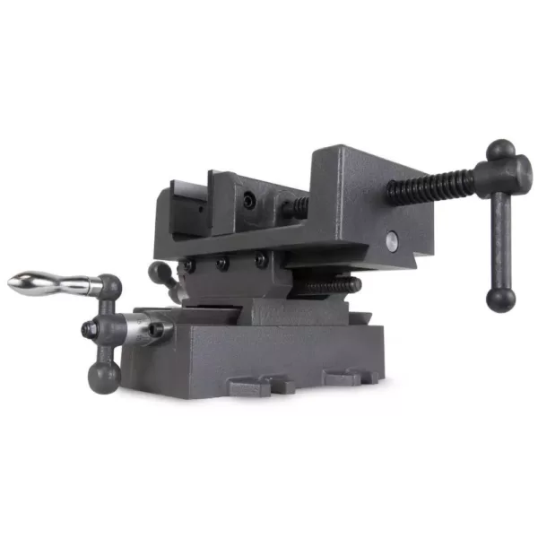 WEN 4.25 in. Compound Cross Slide Industrial Strength Benchtop and Drill Press Vise