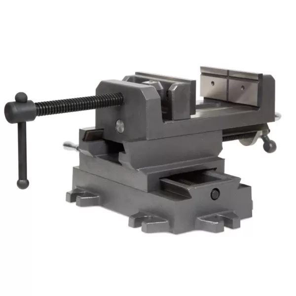 WEN 5-1/8 in. Compound Cross Slide Industrial Strength Benchtop Vise