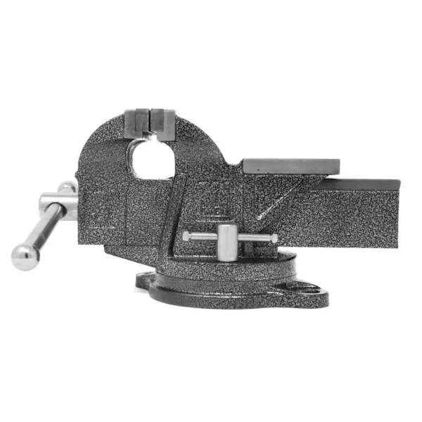 WEN 3 in. Heavy-Duty Cast Iron Bench Vise with Swivel Base