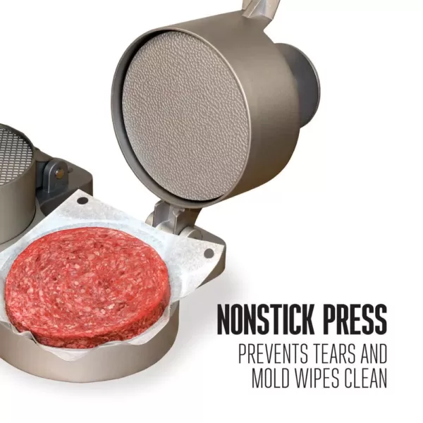 Weston Double Hamburger Press