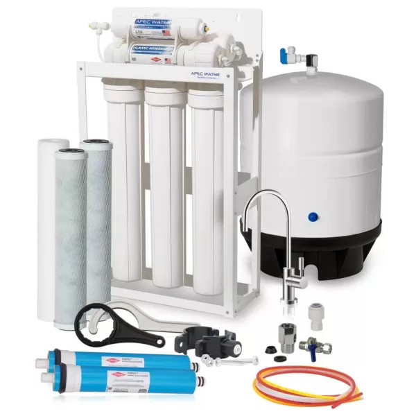 APEC Water Systems Ultimate Indoor Reverse Osmosis 180 GPD Commercial-Grade Drinking Water Filtration System