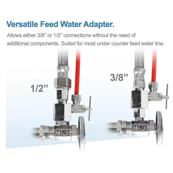 APEC Water Systems Ultimate Compact 4-Stage Under-Sink Reverse Osmosis Drinking Water Filtration System