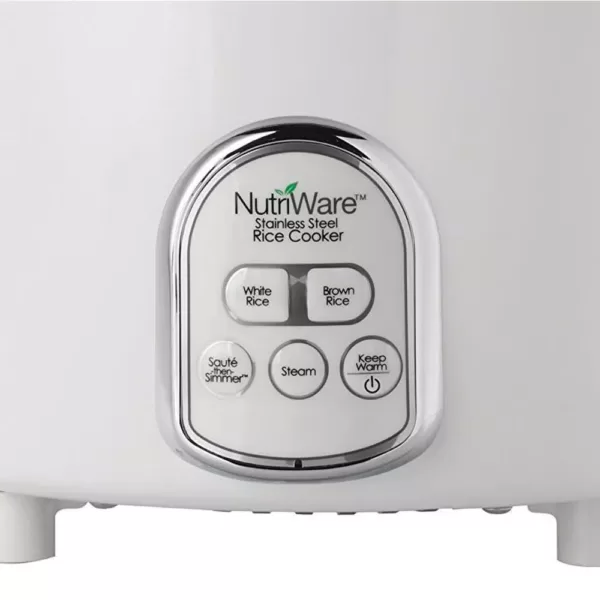 AROMA NutriWare Digital Pot Style 7-Cup Rice Cooker with Glass Lid and Non-Stick Pot