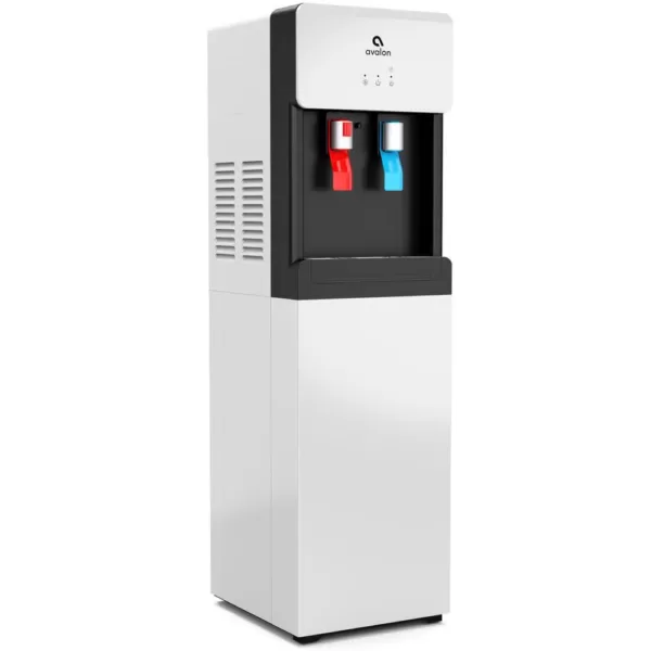 Avalon Touchless Bottom Loading Water Cooler Dispenser, Hot & Cold Water, UL/Energy Star- White