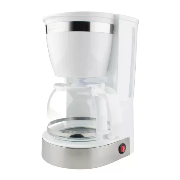 Brentwood Appliances 10-Cup White Coffee Maker