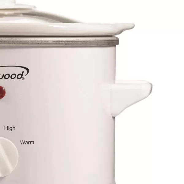 Brentwood Appliances 1.5 Qt. White Slow Cooker