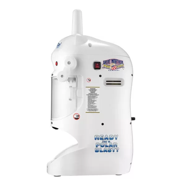 Great Northern Great Northern Polar Pal 128 oz. White  Ice Block Shaver and Snow Cone Machine