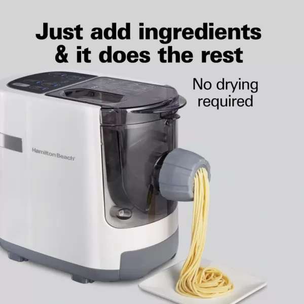 Hamilton Beach White Electric Pasta Maker