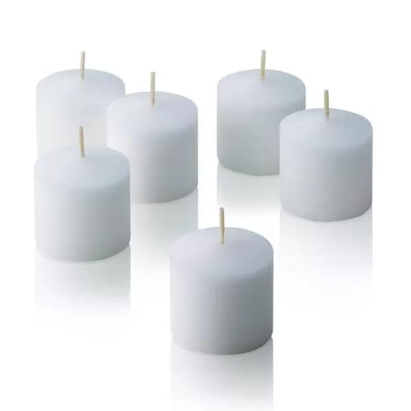 Light In The Dark 10 Hour White Jasmine Scented Votive Candles (Set of 12)