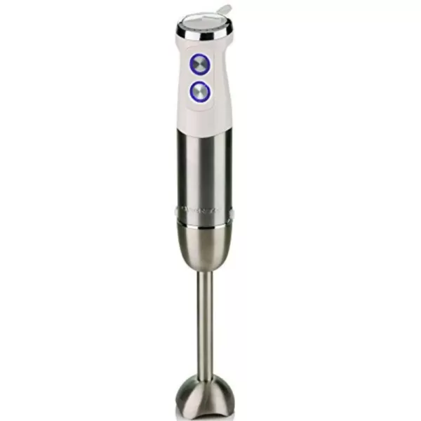 Ovente Multi-Purpose Immersion Blender, 500-Watt Hand Mixer, Stainless Steel Blades, 6-Speed Settings