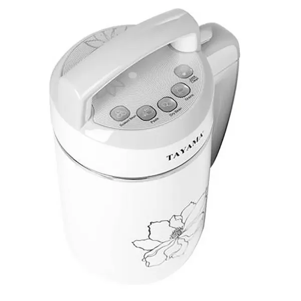 Tayama Multi-Functional 1.1 L White Stainless Steel Soy Milk Maker