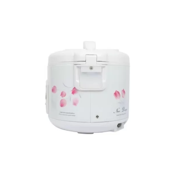 Tayama 8-Cup White Rice Cooker with Air-Tight Lid and Non-Stick Inner Pot