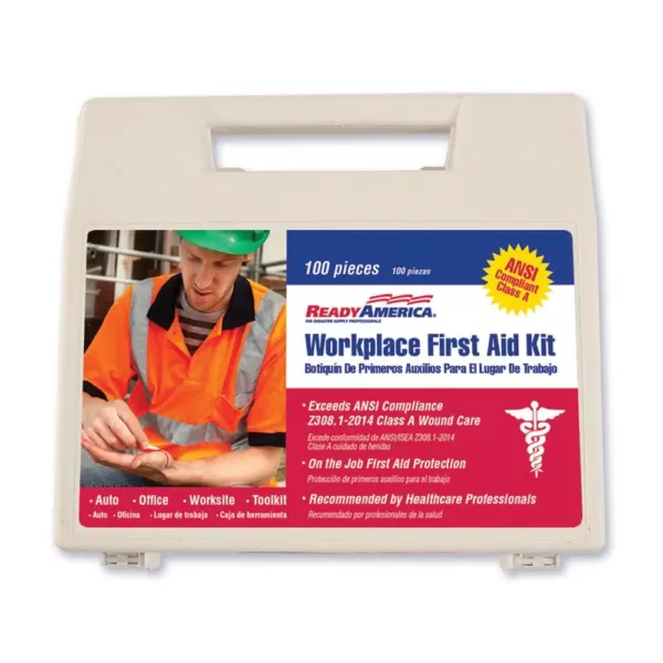 Ready America Workplace First Aid Kit (100-Piece)