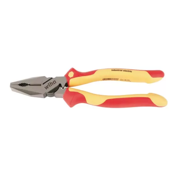 Wiha Insulated Industrial Series SoftGrip Lineman's Pliers