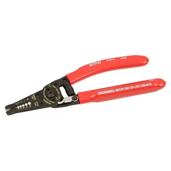 Wiha Classic Grip Wire Stripping Pliers with Cutters