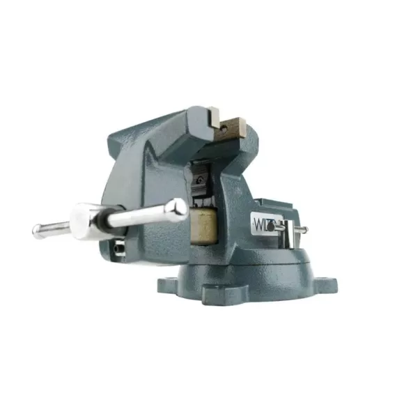 Wilton 748A 8 in. Mechanics Vise with Swivel Base, 4-3/4 in. Throat Depth