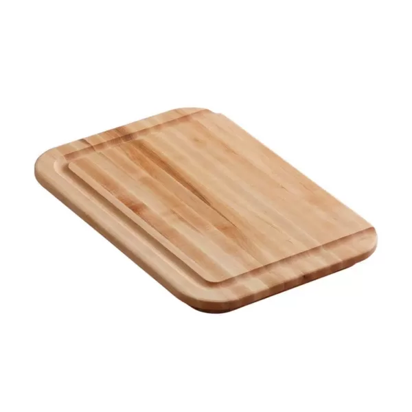 KOHLER Cadence 12 in. x 17 in. Wood Cutting Board