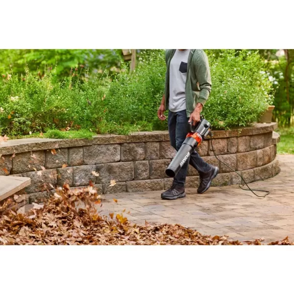 Worx 135 MPH 800 CFM 12 Amp Electric Leaf Blower, Most Powerful