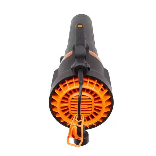 Worx 135 MPH 800 CFM 12 Amp Electric Leaf Blower, Most Powerful