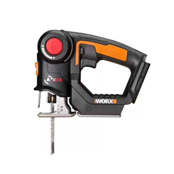 Worx POWER SHARE 20-Volt Axis Cordless Reciprocating and Jig Saw (Tool Only)